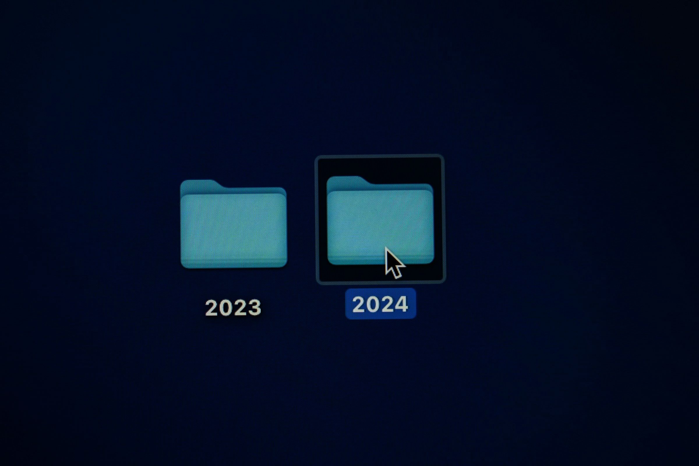 Struktur auf dem Desktop
