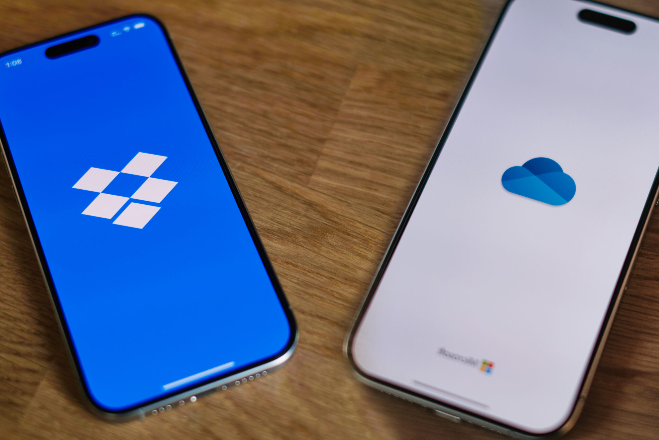 OneDrive oder Dropbox