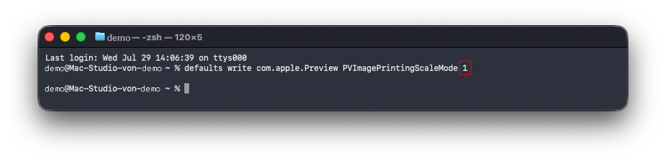 Terminal Mac